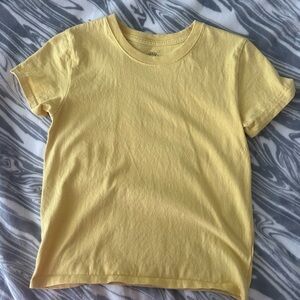 Urban Outfitters Yellow Tee